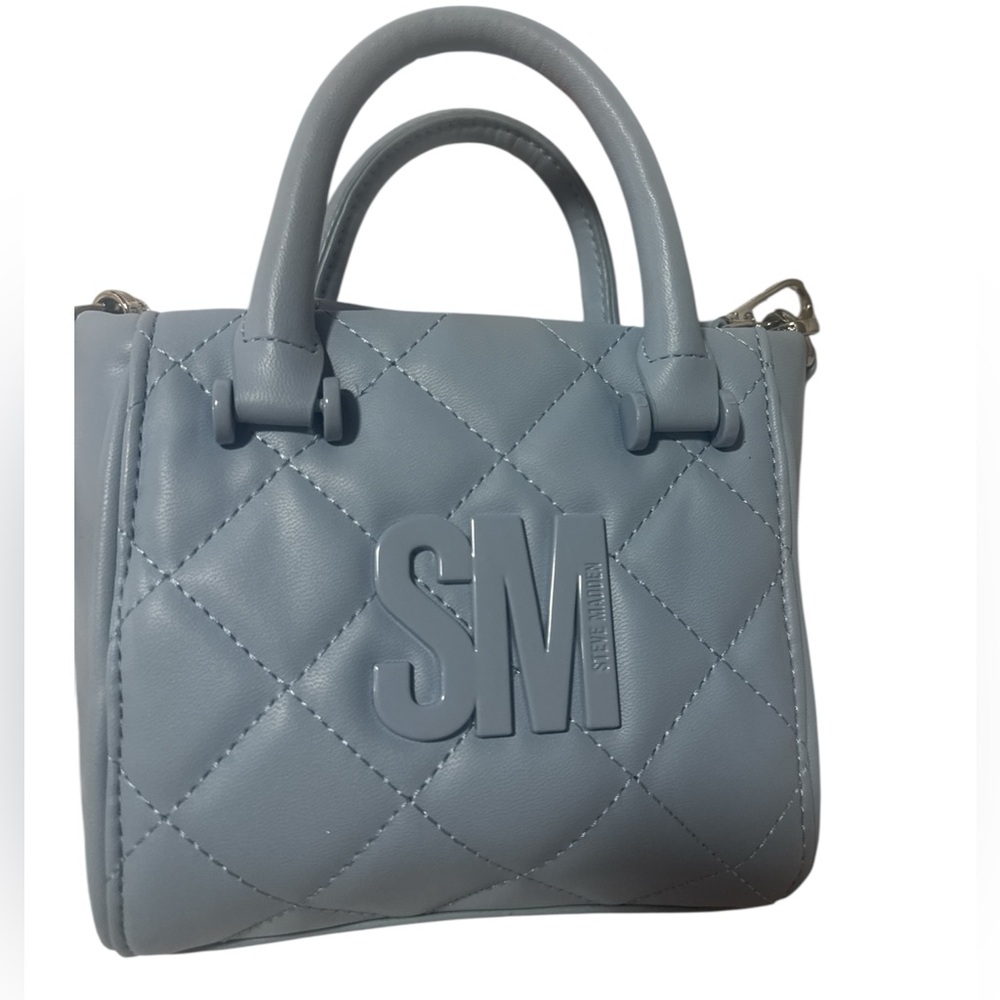 NWOT Steve Madden BBABI Blue Crossbody Purse Convertible Bag